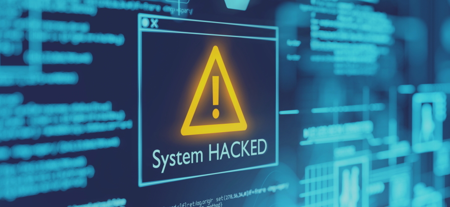 Cyberangriff auf System