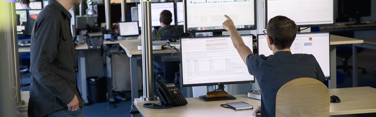 Cyber Defense Center Working Desk